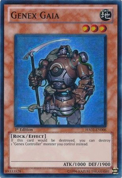 Genex Gaia - HA02-EN006 - Super Rare