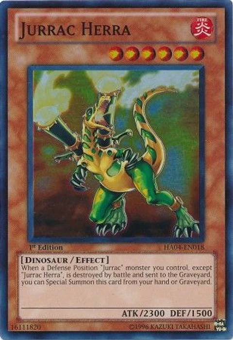 Jurrac Herra - HA04-EN018 - Super Rare
