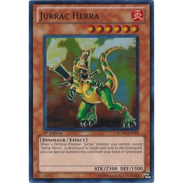 Jurrac Herra - HA04-EN018 - Super Rare