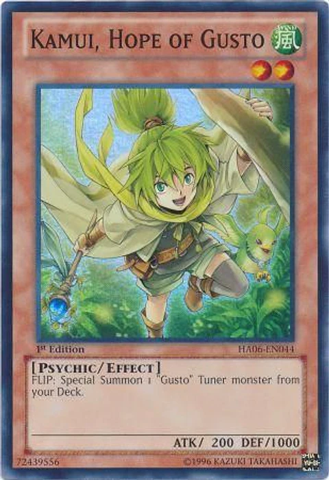 Kamui, Hope of Gusto - HA06-EN044 - Super Rare