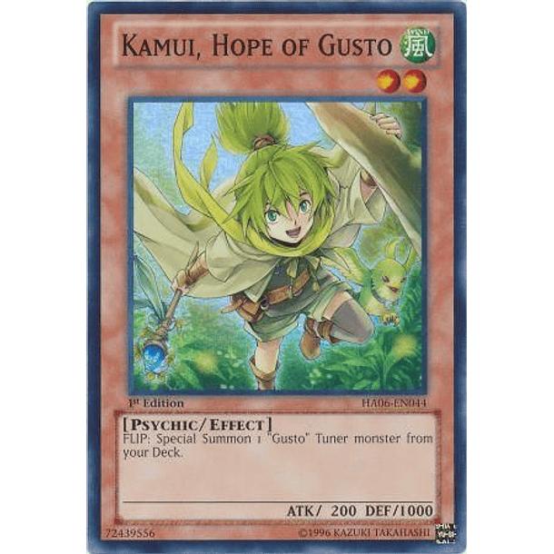 Kamui, Hope of Gusto - HA06-EN044 - Super Rare