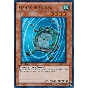 Genex Blastfan - HA02-EN043 - Super Rare