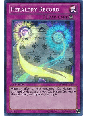 Heraldry Record - NUMH-EN059 - Super Rare