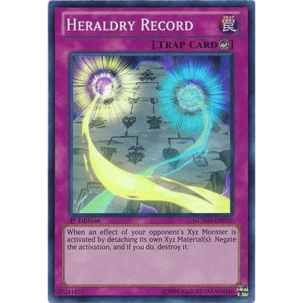Heraldry Record - NUMH-EN059 - Super Rare