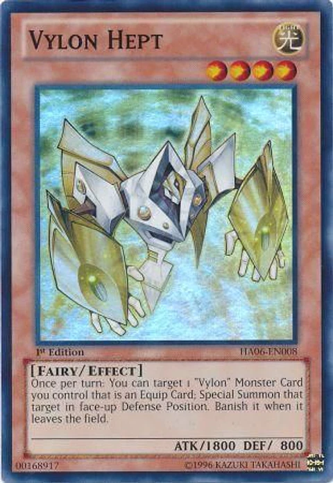Vylon Hept - HA06-EN008 - Super Rare  