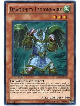 Dragunity Legionnaire - HA03-EN032 - Super Rare (español)