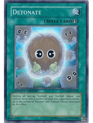 Detonate - HA01-EN028 - Super Rare