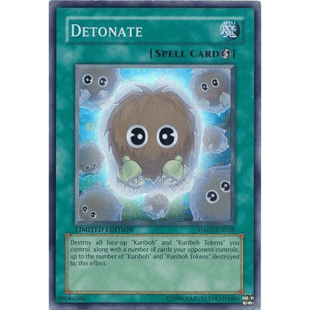 Detonate - HA01-EN028 - Super Rare