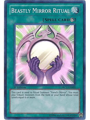 Beastly Mirror Ritual - PRC1-EN002 - Super Rare