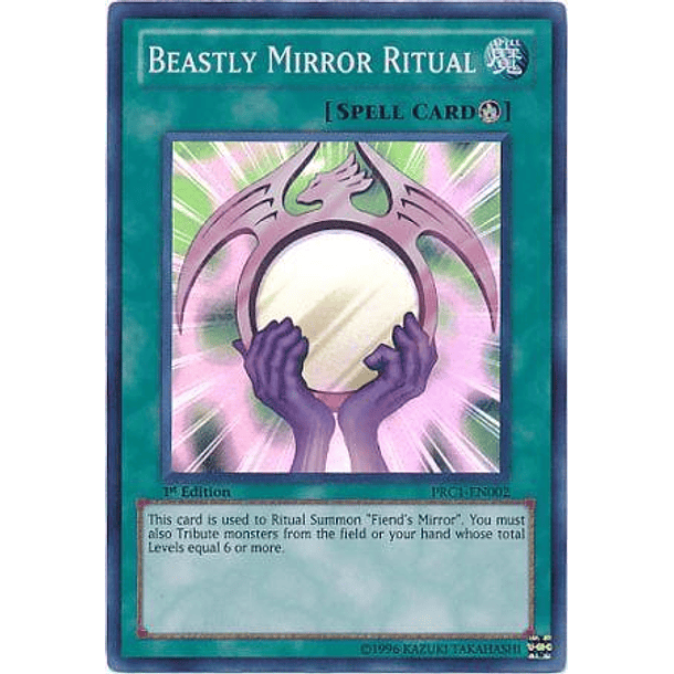 Beastly Mirror Ritual - PRC1-EN002 - Super Rare