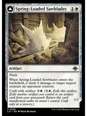 Spring-Loaded Sawblades - LCI - U 