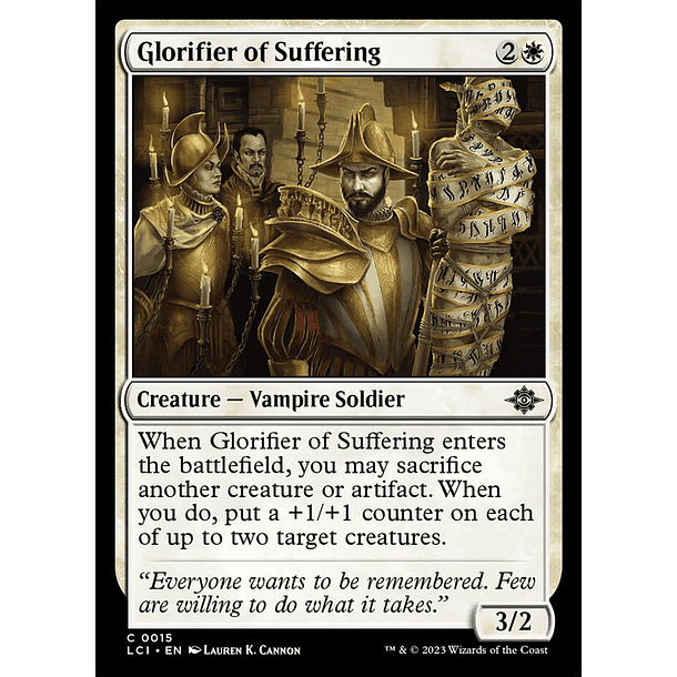 Glorifier of Suffering - LCI - C