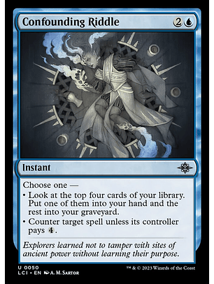Confounding Riddle - LCI - U 
