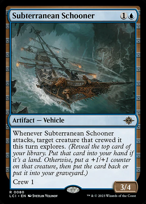 Subterranean Schooner - LCI - R 