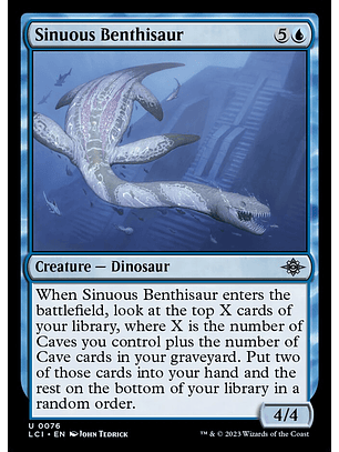 Sinuous Benthisaur - LCI - U 