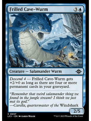 Frilled Cave-Wurm - LCI - C