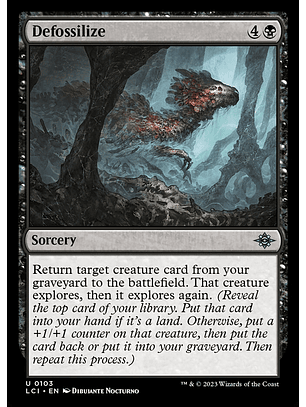 Defossilize - LCI - U 