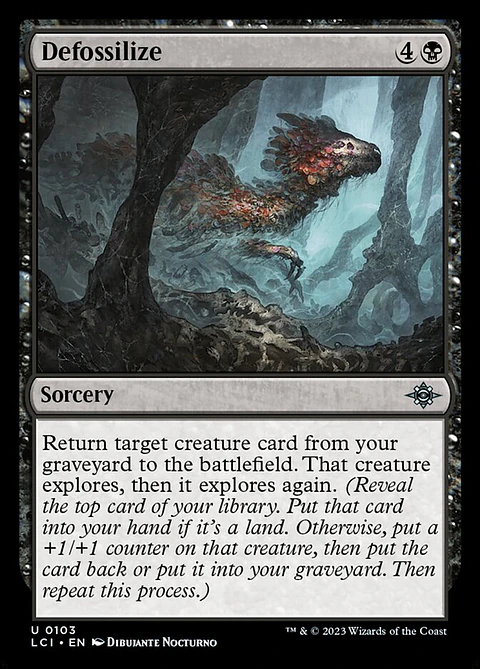 Defossilize - LCI - U 