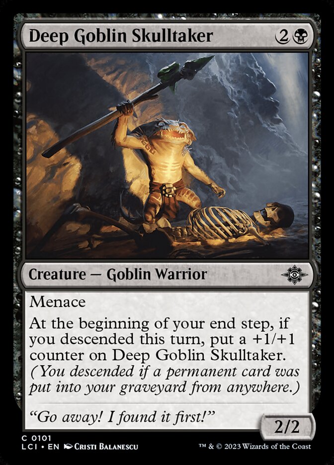 Deep Goblin Skulltaker - LCI - C 1