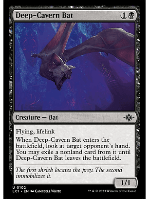 Deep-Cavern Bat - LCI - U 