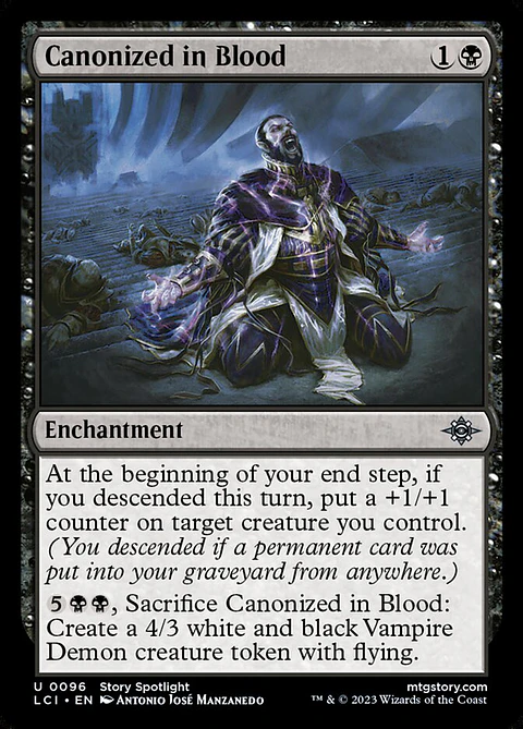 Canonized in Blood - LCI - C