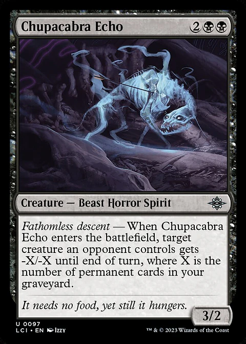 Chupacabra Echo - LCI - U 