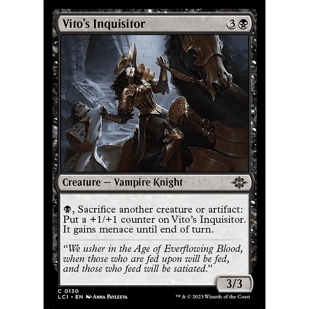 Vito's Inquisitor - LCI - C