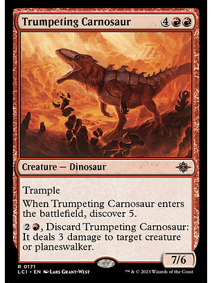 Trumpeting Carnosaur - LCI - R