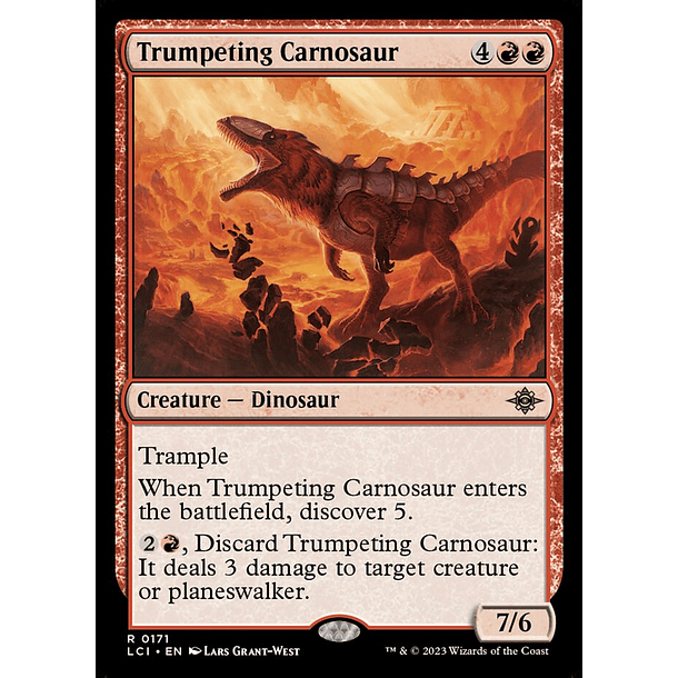 Trumpeting Carnosaur - LCI - R