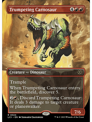 Trumpeting Carnosaur - LCI - R