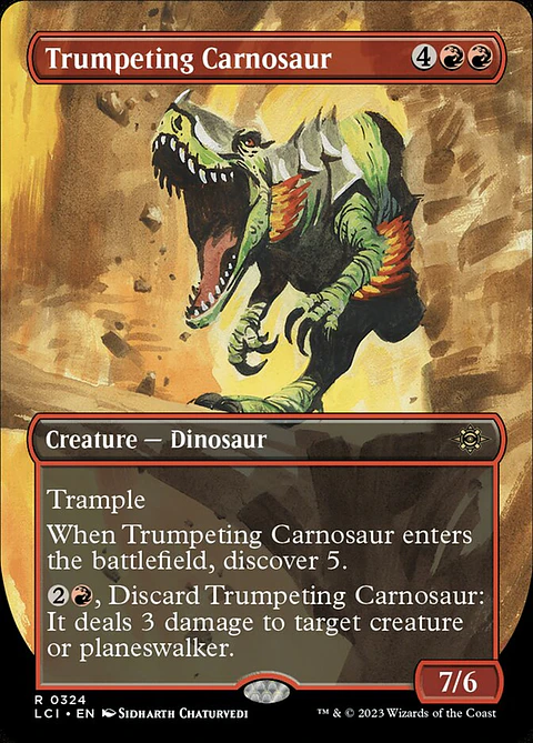 Trumpeting Carnosaur - LCI - R