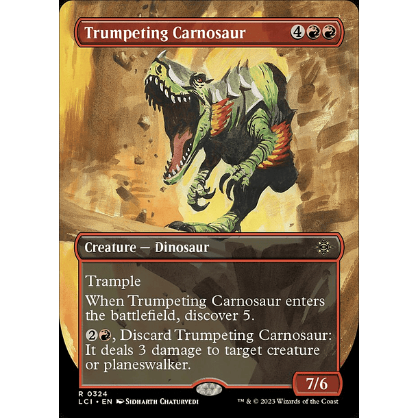 Trumpeting Carnosaur - LCI - R 2