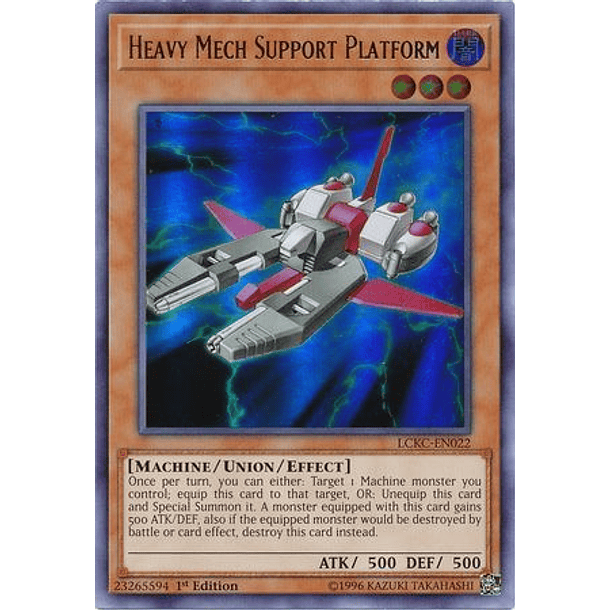 Heavy Mech Support Platform - LCKC-EN022 - Ultra Rare 