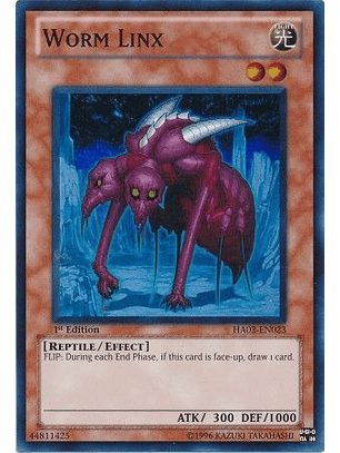 Worm Linx - HA02-EN023 - Super Rare 