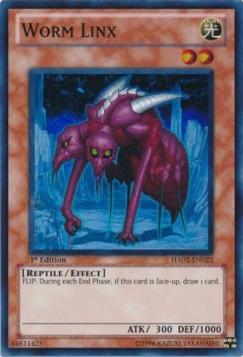 Worm Linx - HA02-EN023 - Super Rare 