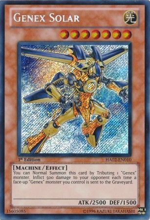 Genex Solar - HA02-EN010 - Secret Rare  1