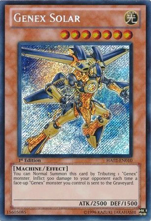 Genex Solar - HA02-EN010 - Secret Rare 