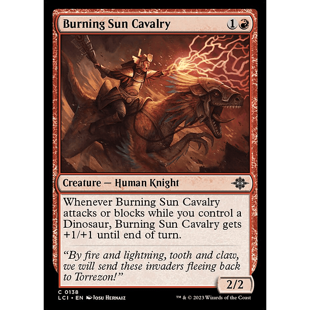 Burning Sun Cavalry - LCI - C