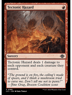 Tectonic Hazard - LCI - C