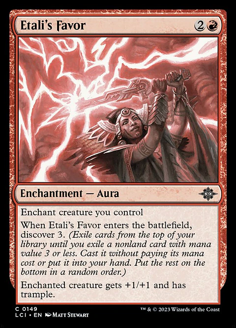 Etali's Favor - LCI - C