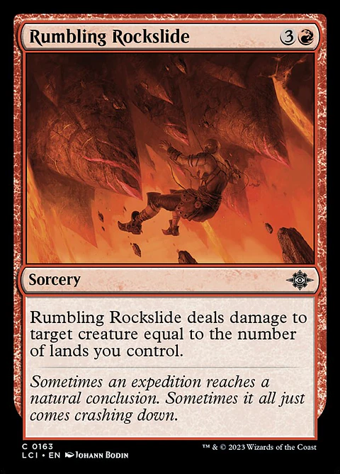 Rumbling Rockslide - LCI - C 