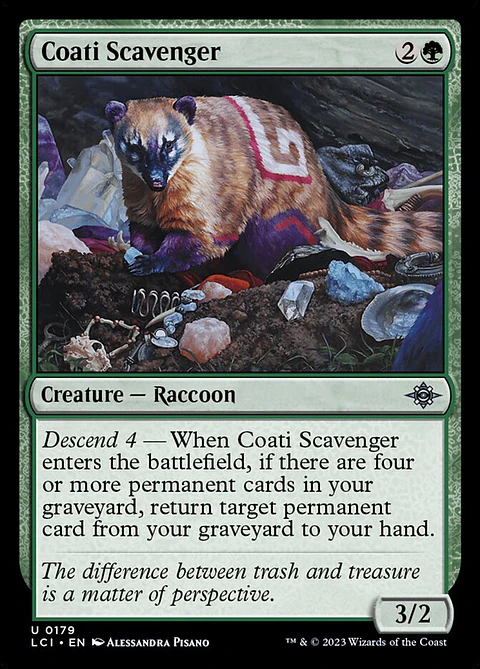 Coati Scavenger - LCI - U 