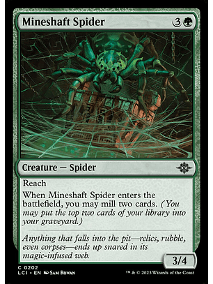Mineshaft Spider - LCI - C