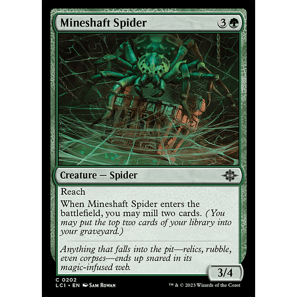 Mineshaft Spider - LCI - C