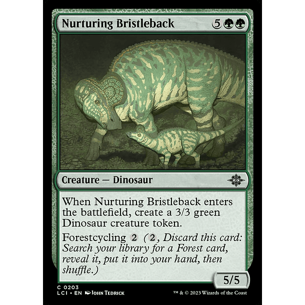 Nurturing Bristleback - LCI - C 