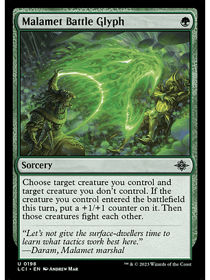 Malamet Battle Glyph - LCI - U 