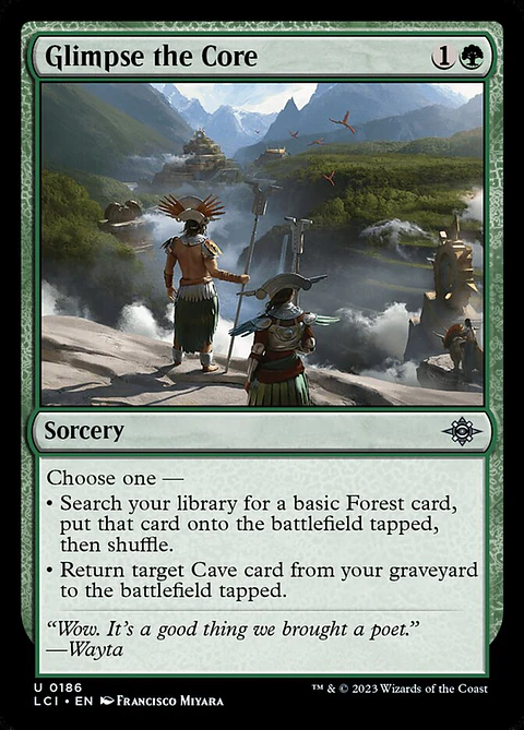 Glimpse the Core - LCI - U 
