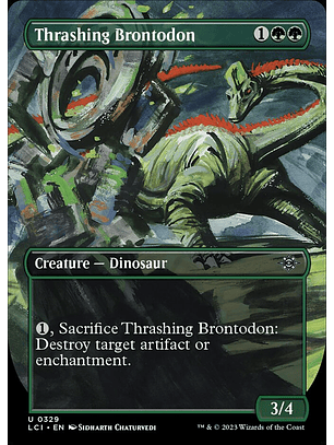 Thrashing Brontodon - LCI - U 