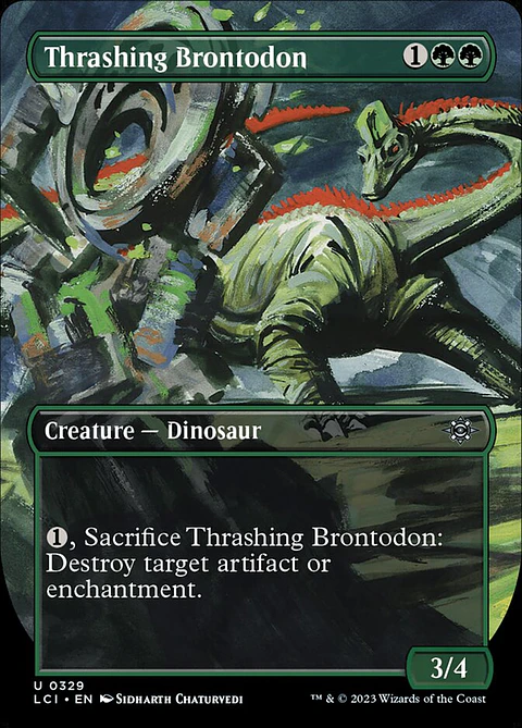 Thrashing Brontodon - LCI - U 