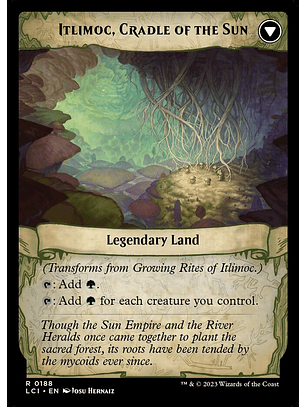 Growing Rites of Itlimoc // Itlimoc, Cradle of the Sun - LCI - R 